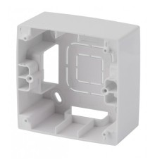 Эра Б0043160 12-6101-01 ЭРА Коробка наклад. монтажа 1 пост, Эра12, белый 