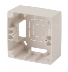 Эра Б0043161 12-6101-02 ЭРА Коробка наклад. монтажа 1 пост, Эра12, слоновая кость 