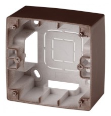 Эра Б0043167 12-6101-13 ЭРА Коробка наклад. монтажа 1 пост, Эра12, бронза 