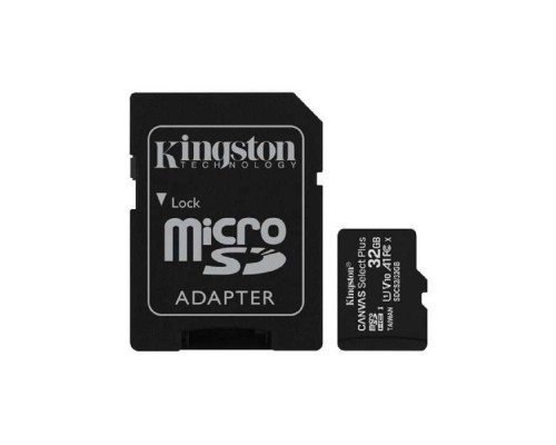 [Карта памяти ] Micro SecureDigital 32Gb Kingston SDCS2/32GB {MicroSDHC Class 10 UHS-I, SD adapter}