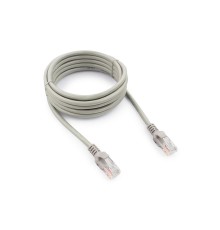 Cablexpert Патч-корд UTP PP12-3M кат.5, 3м, литой, многожильный (серый)