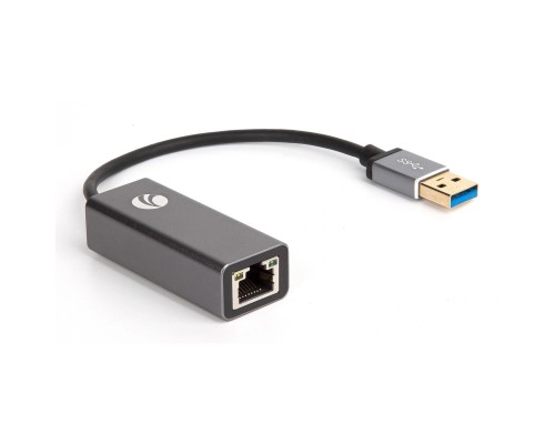 [Переходник] VCOM DU312M Кабель-переходник USB 3.0 (Am) --> LAN RJ-45 Ethernet 1000 Mbps, Aluminum Shell, VCOM <DU312M>[4895182256378]
