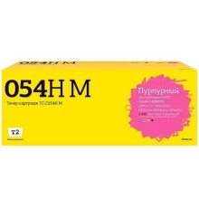 T2 Cartridge 054HM Картридж (TC-C054H M) для Canon i-Sensys LBP621Cw/LBP623Cdw/MF641Cw/MF643Cdw/MF645Cx (2300 стр.) пурпурный, с чипом
