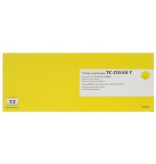 T2 Cartridge 054HY Картридж (TC-C054H Y) для Canon i-Sensys LBP621Cw/LBP623Cdw/MF641Cw/MF643Cdw/MF645Cx (2300 стр.) желтый, с чипом
