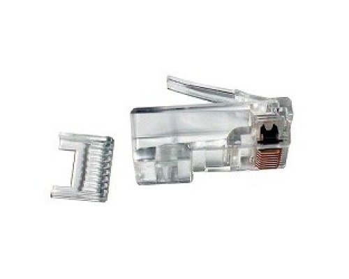 [Коннектор] NEOMAX  Коннектор RJ45 8P8C кат. 5 с вставкой (100 шт. в уп.) Тайвань