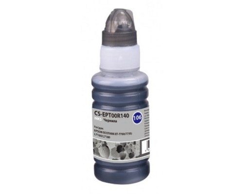 [Расходные материалы] Cactus CS-EPT00R140 Чернила для Epson L7160/L7180, черный, 70мл