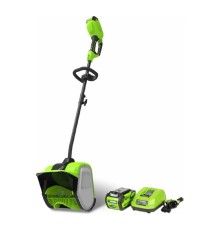 Greenworks Снегоуборщик аккумуляторный GD40SSK2, (40V, 30 см, бесщеточный, с 1хАКБ 2 А.ч и ЗУ) [2600807UA]