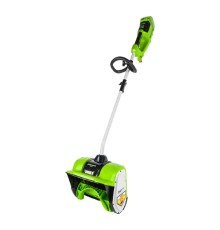 Greenworks Снегоуборщик аккумуляторный GD40SSK4, (40V, 30 см, бесщеточный, с 1хАКБ 4 А.ч и ЗУ) [2600807UB]