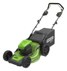 Greenworks Газонокосилка аккумуляторная GD60LM46HPK4, {60V, 46 см, бесщеточная, с 1хАКБ 4 А.ч. и ЗУ} [2502807UB]