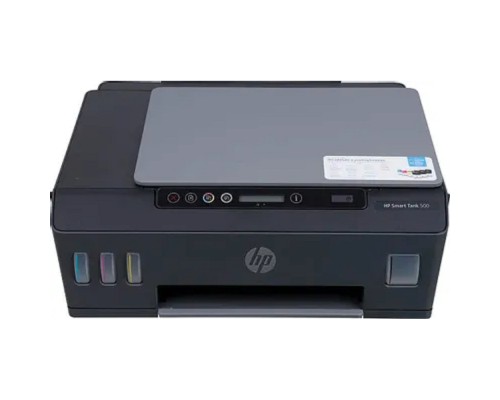 [Принтер/МФУ] HP Smart Tank 500 AiO (4SR29A) { МФУ, А4, 1200х1200 ч/б, 4800x1200 цвет., 22 стр/мин (ч/б А4), 16 стр/мин (цветн. А4), 256 МБ, USB}