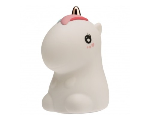 [Новогодние светоукрашения] Neon-night 503-003 Силиконовый ночник «Единорог»