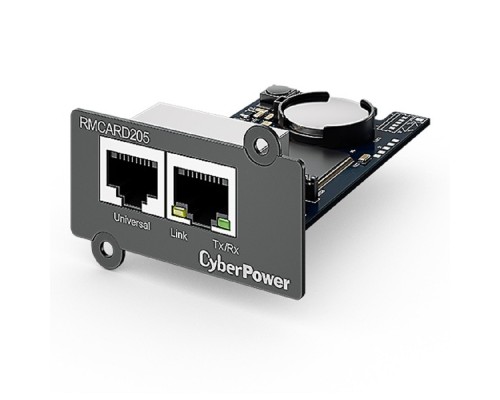 [Дополнительное оборудование CyberPower] CyberPower RMCARD205 SNMP карта удаленного управления {для ИБП серий OL, OLS, PR, OR}