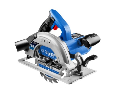 [Пила] ЗУБР Пила дисковая [ПДП-55] { 90°-52 мм, диск 165 мм, 1300 Вт } 