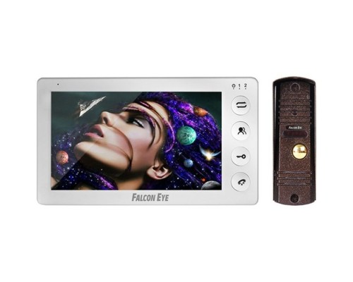 [Домофоны] Falcon Eye Kit-Cosmo Видеодомофон белый 