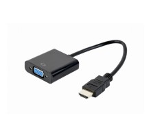 Bion Переходник с кабелем HDMI - VGA, 19M/15F, длина кабеля 15см [BXP-A-HDMI-VGA-04]