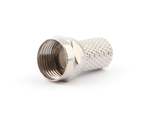 [Коннектор] Cablexpert F Коннектор 18mm, для кабеля RG6, 5шт (SPL6-01)