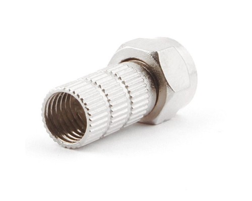 [Коннектор] F Коннектор Cablexpert для кабеля RG6, 5шт, с уплот. рез. кольцом (SPL6-02)