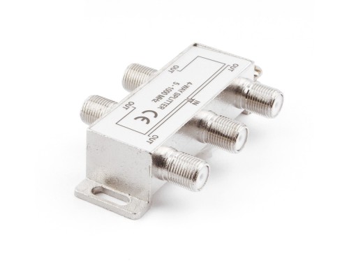 [переходник] ТВ проф. сплиттер на 4 телевизора, Cablexpert 5-1000MHZ (AS-TV-04)