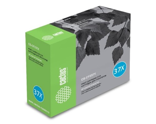 [расходные материалы] Cactus CF237X Картридж  CS-CF237X для HP LJ M608n/M608dn/M609x/M631h/M631z/M632h (25000 стр.) черный, с чипом