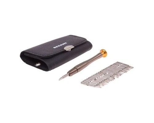 [Отвертки] Rexant (12-4762) Набор для точечных работ 25 предметов в чехле 