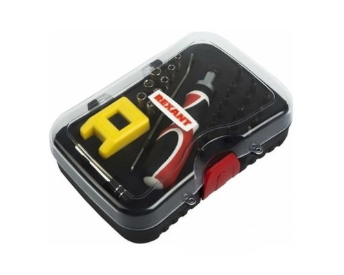 [Отвертки] Rexant (12-4772) Набор отверток 28 предметов 