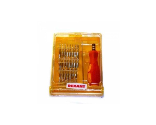 [Отвертки] Rexant (12-4701) Набор отверток для точечных работ 32 предмета 