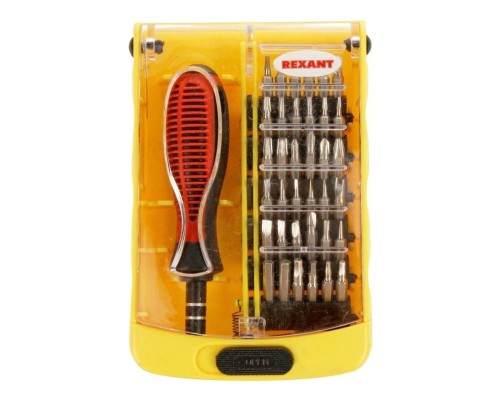 [Отвертки] Rexant (12-4702) Набор отверток для точечных работ 37 предметов 