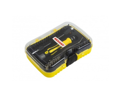 [Отвертки] Rexant (12-4706) Набор отверток для точечных работ 45 предметов 