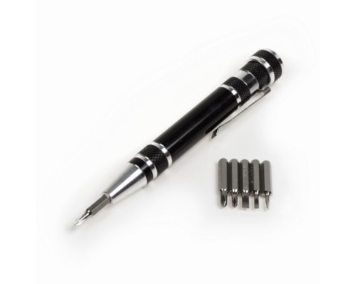 [Отвертки] Rexant (12-4705) Отвертка с насадками 6 шт. 