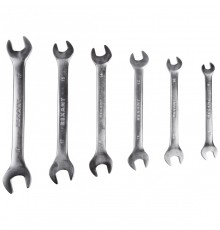 Rexant (12-5843) Набор ключей рожковых (8-19мм), 6 шт, CrV, зеркальное хромирование