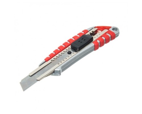 [Ножовки] Rexant (12-4900) Нож с сегментированным лезвием 18 мм, металлический обрезиненный корпус 