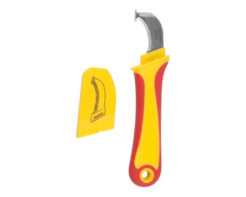 [Ножовки] REXANT (12-4935) Нож монтажника, нержавеющая сталь, с «пяткой» 