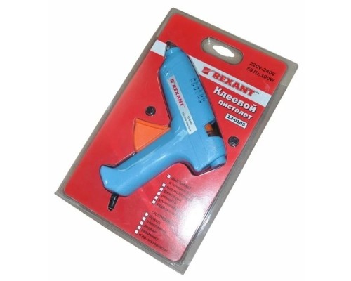 [Пистолеты] REXANT (12-0105) Пистолет клеевой 100 Вт O 11 мм (блистер) 