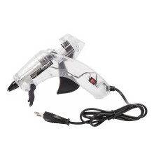 REXANT (12-0107) Пистолет клеевой 60 Вт O 11 мм прозрачный (блистер) 