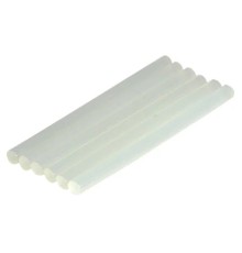 REXANT (09-1260) Клеевые стержни d=11,3 мм, L=100 мм, прозрачные, светящиеся (упак. 12 шт.) (блистер) 