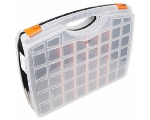 [Сумки, ящики, тележки инструментальные] PROconnect (12-5021-4) Ящик пластиковый универсальный (двойной) , 425х330х85 мм
