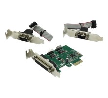 ORIENT XWT-PE2S1PLP RTL контроллер  PCI-E to COM 2-port + LPT 1-port (WCH CH382) Low Profile (30255)