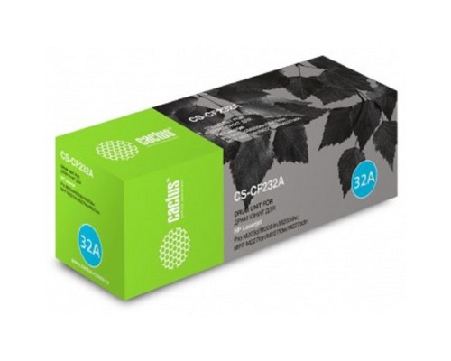 [расходные материалы] Cactus CF232A фотобарабан для для HP LJ M203dn Pro/M203dw Pro/M206dn Ultra/M227 Pro (23000стр.)