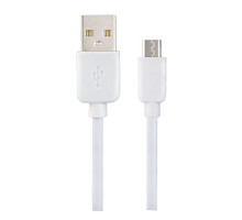 PERFEO Кабель USB2.0 A вилка - Micro USB вилка, белый, длина 1 м., бокс (U4007) 