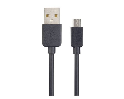 [кабели] PERFEO Кабель USB2.0 A вилка - Micro USB вилка, черный, длина 1 м., бокс (U4006)