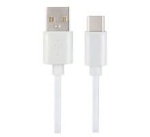 PERFEO Кабель USB2.0 A вилка - USB Type-C вилка, белый, длина 1 м., бокс (U4704)