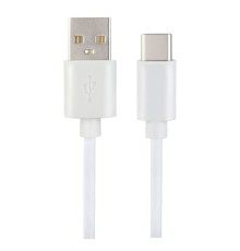 PERFEO Кабель USB2.0 A вилка - USB Type-C вилка, белый, длина 1 м., бокс (U4704)