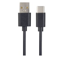 PERFEO Кабель USB2.0 A вилка - USB Type-C вилка, черный, длина 1 м., бокс (U4703) 