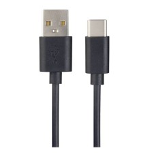 PERFEO Кабель USB2.0 A вилка - USB Type-C вилка, черный, длина 1 м., бокс (U4703) 