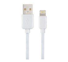 PERFEO Кабель для iPhone, USB - 8 PIN (Lightning), белый, длина 1 м., бокс (I4604) 