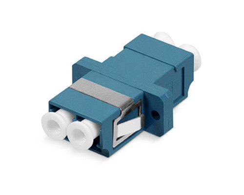 [Cabeus Разъемы, Проходные адаптеры, Вставки] Cabeus DLC-DLC-SM Проходной соединитель LC-LC duplex, SM(для одномодового кабеля), корпус пластмассовый (SC Adapter Simplex dimension)