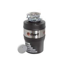 Bort Измельчитель пищевых отходов Alligator Max {Мощность 560 Вт; Объем камеры 1600 мл ;Размер 365х210 мм;9,6 (9,6) кг; 35 x 26,5 x 41;  гарантия 2 г} [93410778]