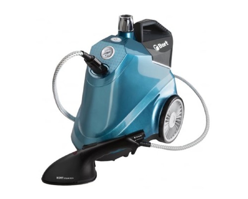 [Пылесосы] Bort Отпариватель для одежды Pro Iron { Мощность 2500 Вт; Температура пара 155 °С; Емкость бачка 3800 мл; Напряжение 220...240 В; Вес изделия 8 кг; 7,38 (7,38) кг; 43 x 32 x 44; гарантия  } [93410587]