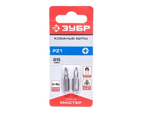 [Отвертки-насадки (биты)] ЗУБР Биты ЗУБР 