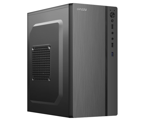 [корпус] Ginzzu B200 1*USB 3.0,2*USB 2.0,AU  w/o PSU